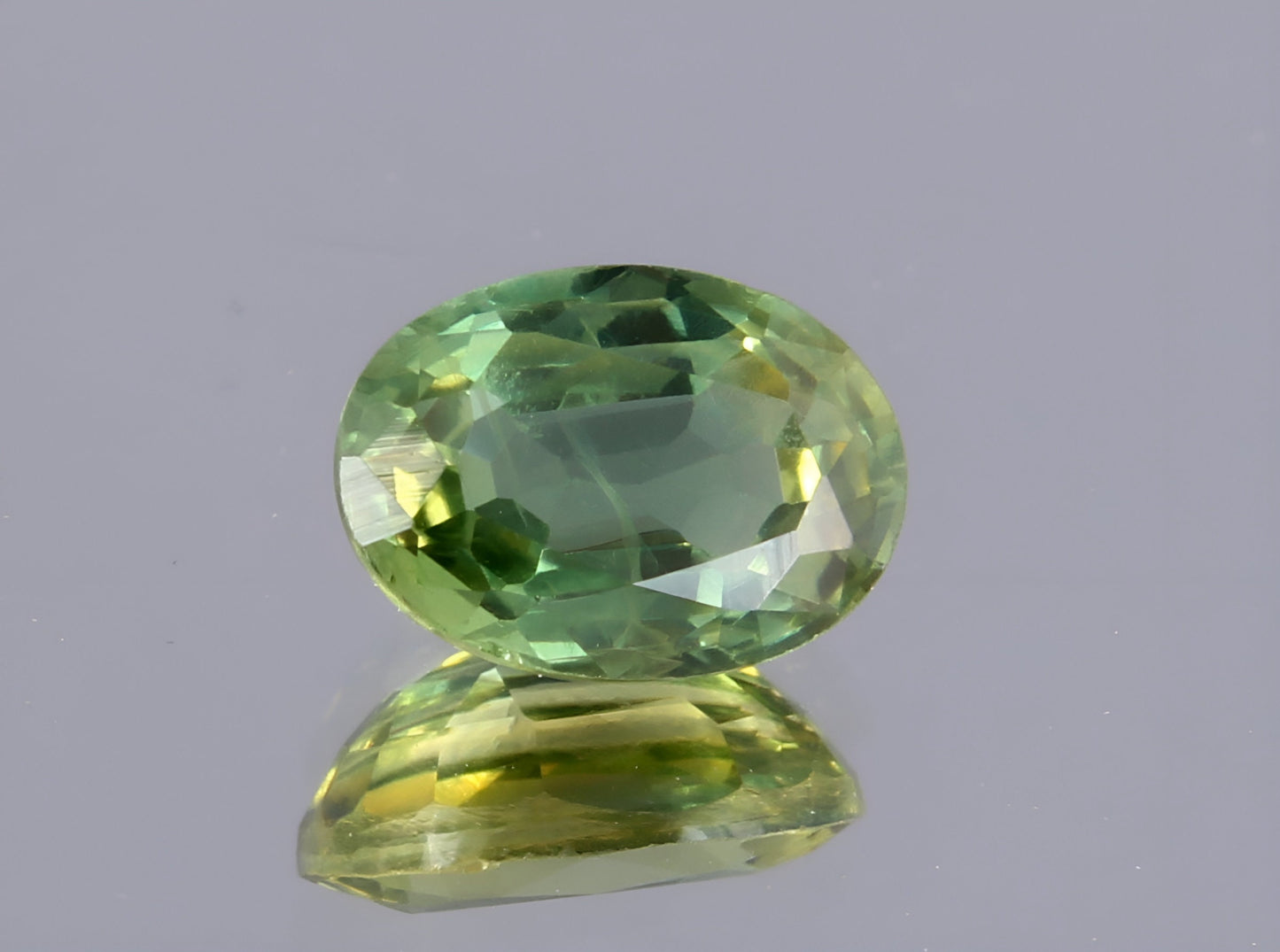 stunning natural green Teal Sapphire oval cut shape faceted loose gemstone 0.67 Carat for jewelry making, September birthstone