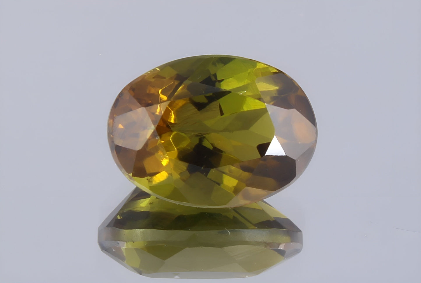 GSI Certified Natural 1.35 Ct Green Tourmaline Oval Cut, Genuine Verdelite Tourmaline Unmounted Faceted Gemstone For Jewelry Making