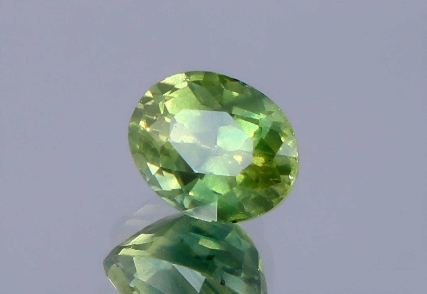 stunning natural green Teal Sapphire oval cut shape faceted loose gemstone 0.45 Carat for jewelry making, September birthstone