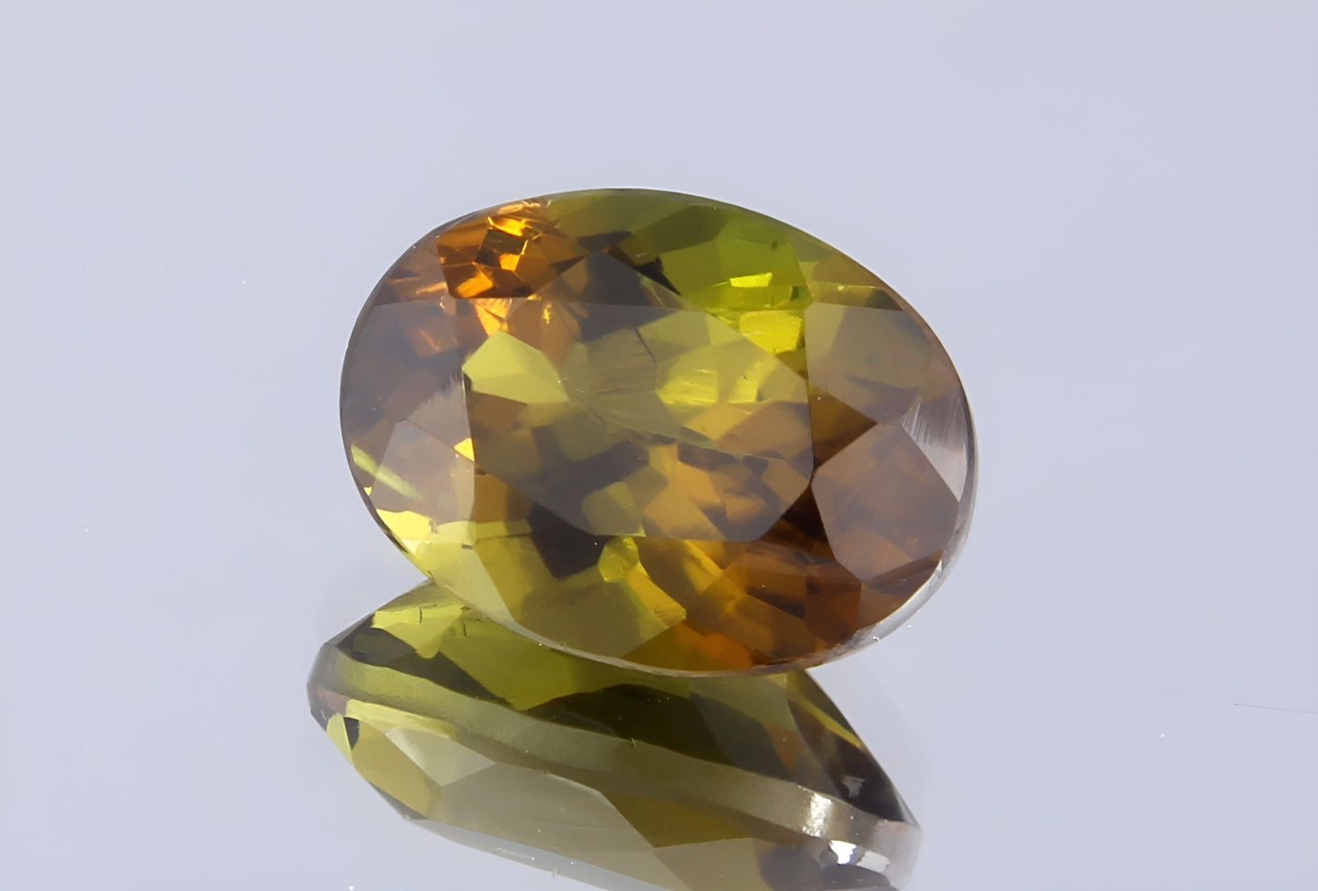 GSI Certified Natural 1.35 Ct Green Tourmaline Oval Cut, Genuine Verdelite Tourmaline Unmounted Faceted Gemstone For Jewelry Making