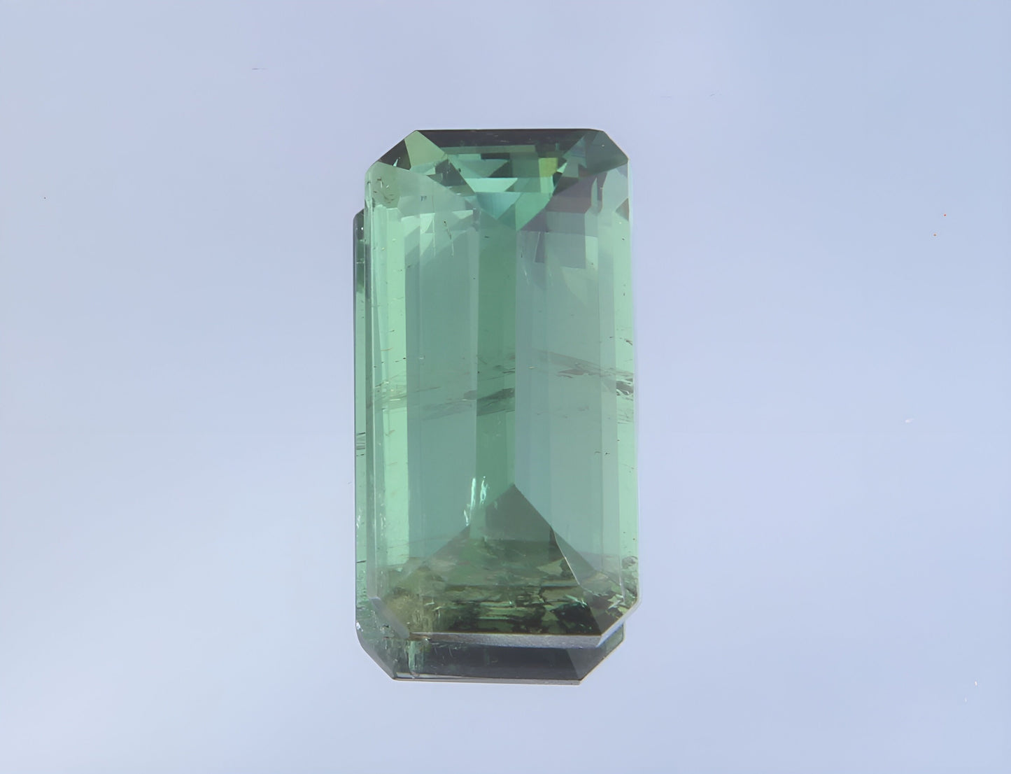 Natural GSI Certified Verdelite Tourmaline 1.83 Ct Octagon Cut Loose Gemstone, Genuine Unmounted Green Tourmaline Faceted Gemstone