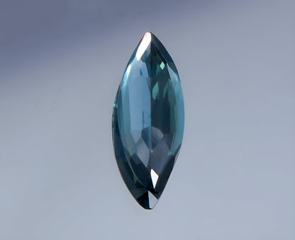 stunning unheated natural Teal Sapphire marquise cut shape faceted loose gemstone 0.44 Carat for jewelry making, September birthstone