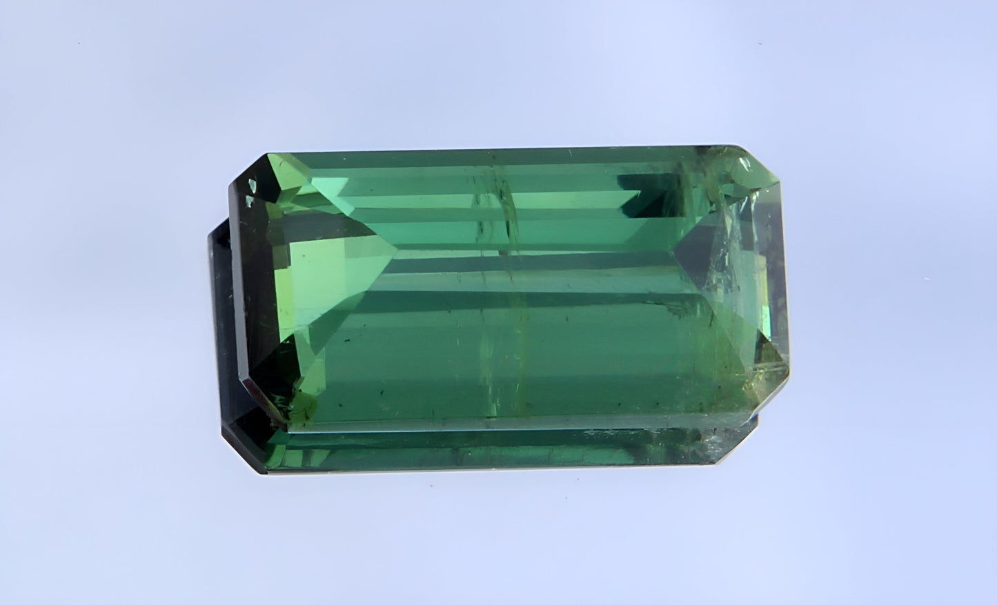 Natural GSI Certified Verdelite Tourmaline 1.83 Ct Octagon Cut Loose Gemstone, Genuine Unmounted Green Tourmaline Faceted Gemstone