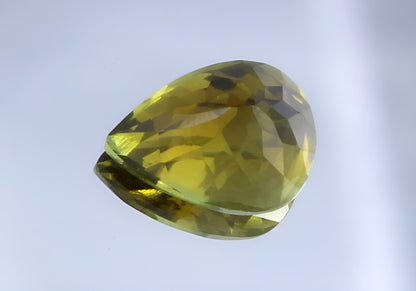 GSI Certified Gorgeous 1.28 Ct Natural Brownish Green Tourmaline Oval Cut Faceted Loose Gemstone, Genuine Brown Tourmaline Unmounted Gem